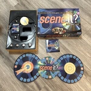 SCENE IT? DVD movie trivia family board game. Excellent, like new condition.